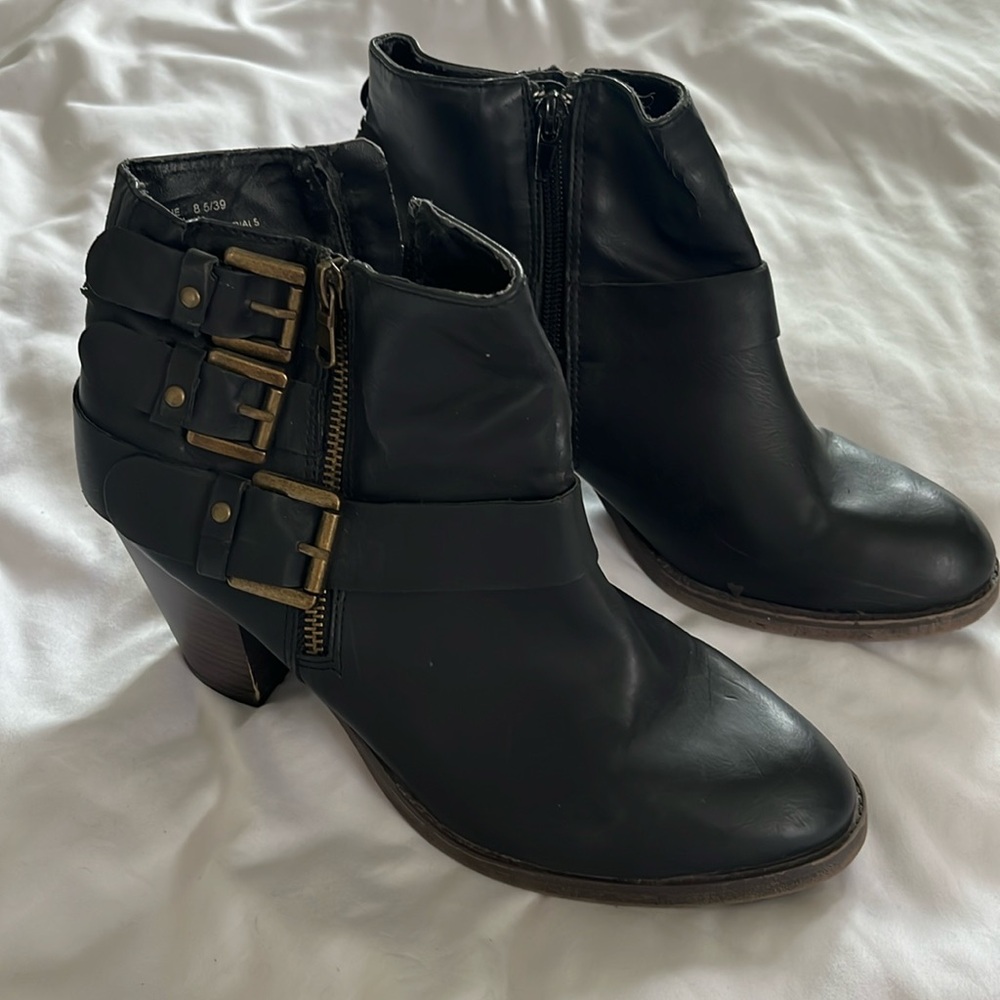 Black booties